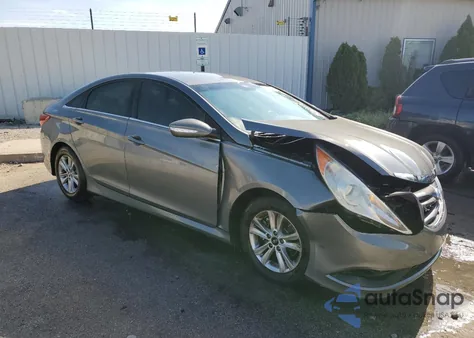 2014 Hyundai Sonata Gls из США, поврежденный, VIN 5NPEB4AC6EH872838